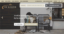 Desktop Screenshot of dekeizer.nl
